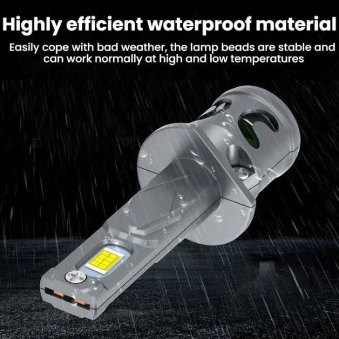 2pcs Direct Plug Mini LED Car Headlight Bulb With Fan Cooling – Bild 7