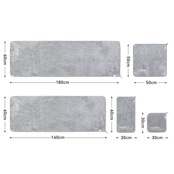 SUITU ST-9009 Double-Sided Fleece Thickened Water Absorbent Quick Drying Car Wash Towel, 30 x 30cm, 30 x 60cm, 50 x 50cm, 60 x 160cm, 60 x 180cm – Bild 3