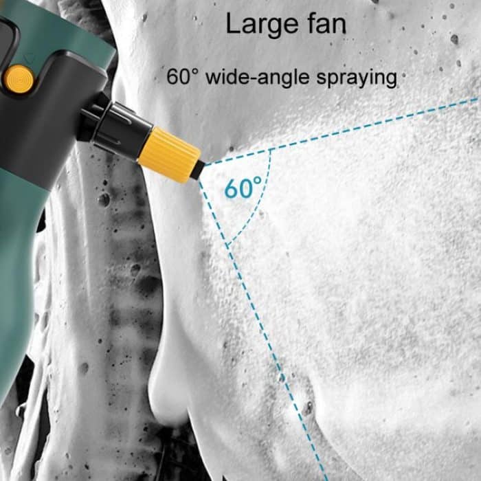 SUITU ST-6324 Pneumatic Cordless Motorized Car Wash Foam Sprayer Household Watering Gardening Watering Pot, 2L – Bild 4