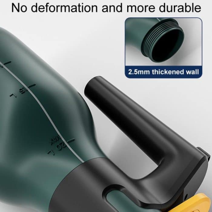 SUITU ST-6324 Pneumatic Cordless Motorized Car Wash Foam Sprayer Household Watering Gardening Watering Pot, 2L – Bild 5