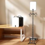 1.7m 14-Inch Suitcase Integrated Design Fill Light Foldable 3500-6000K Full-Screen Live Photography  Video Light, YY-3