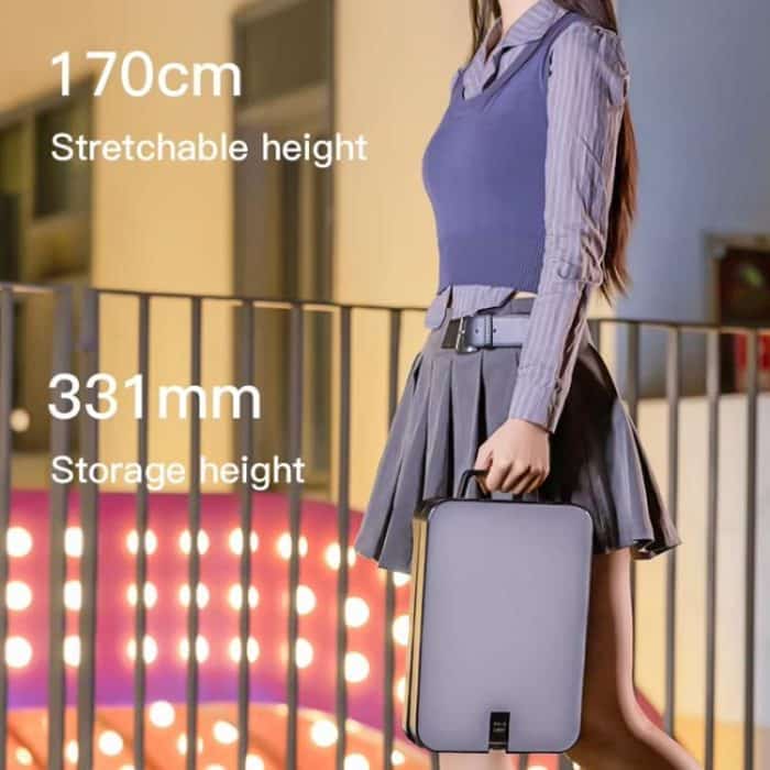 1.7m 14-Inch Suitcase Integrated Design Fill Light Foldable 3500-6000K Full-Screen Live Photography  Video Light, YY-3 – Bild 10