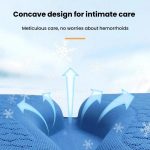 Car Honeycomb Gel Seat Cushion Breathable Ice Silk Cushion, 45x42x3.5cm – Bild 7