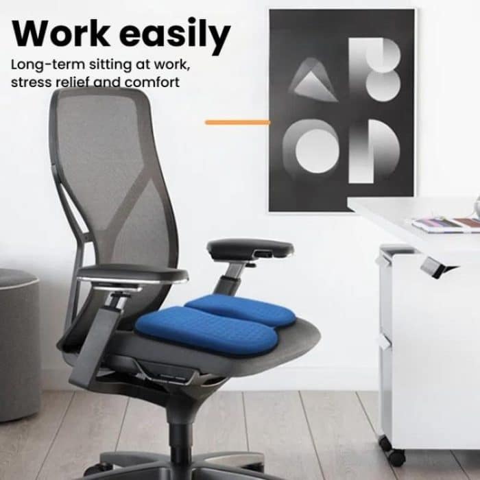 Car Honeycomb Gel Seat Cushion Breathable Ice Silk Cushion, 45x42x3.5cm – Bild 10