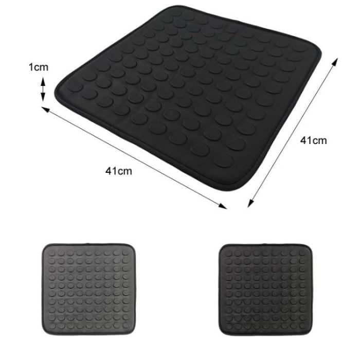 Car Office Gel Breathable Chair Cushion, 41x41x1cm – Bild 2
