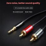 VEGGIEG 3.5mm 3.5 To 2RCA Audio Cable Cell Phone Computer Speaker Connection Cable, 1m, 1.5m, 2m, 3m, 5m, 8m, 10m, 15m, 20m – Bild 8