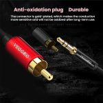 VEGGIEG 3.5mm 3.5 To 2RCA Audio Cable Cell Phone Computer Speaker Connection Cable, 1m, 1.5m, 2m, 3m, 5m, 8m, 10m, 15m, 20m – Bild 9