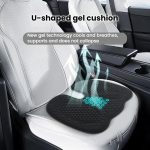 Car Gel Cooling Breathable Chair Cushion, 33.5x44x1cm – Bild 5
