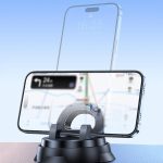 Car Navigation Stand Car Phone Holder 360 Rotating Powerful Adsorption Dashboard Multifunctional Phone Holder – Bild 2