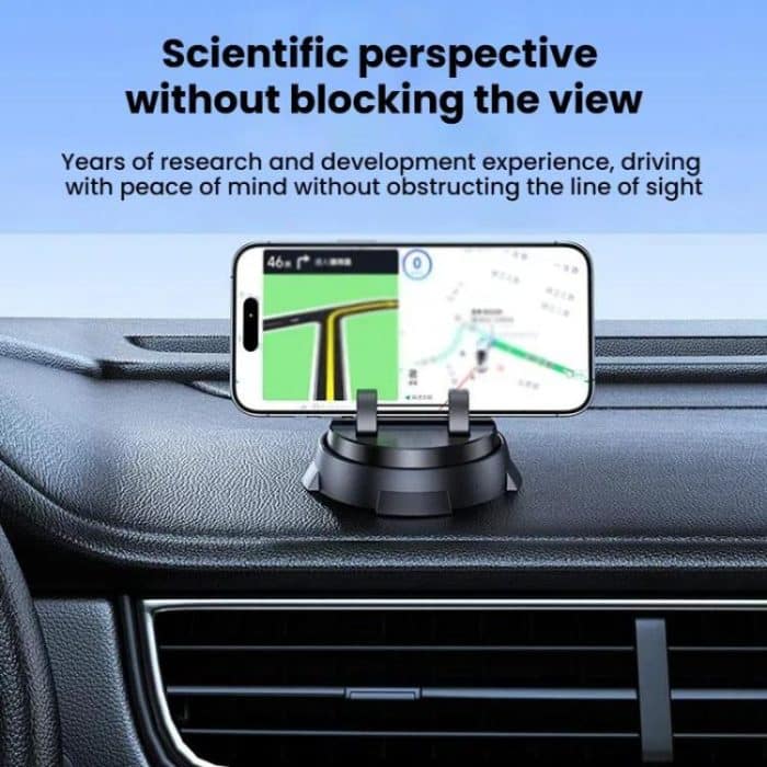 Car Navigation Stand Car Phone Holder 360 Rotating Powerful Adsorption Dashboard Multifunctional Phone Holder – Bild 12