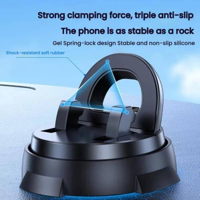 Car Navigation Stand Car Phone Holder 360 Rotating Powerful Adsorption Dashboard Multifunctional Phone Holder – Bild 5