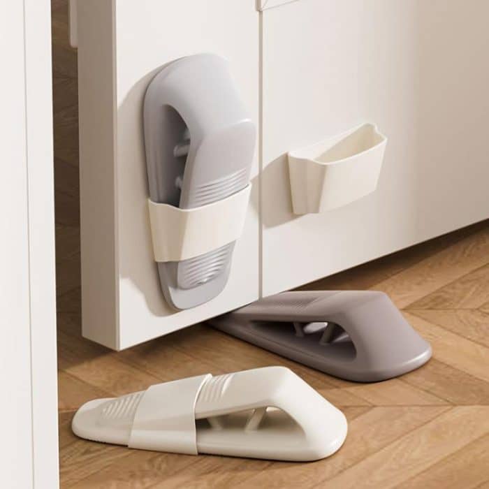 Silicone Door Stopper Anti-collision Household Door Stopper Free Punching Windproof Fixed Door Plug – Bild 2