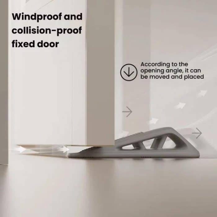 Silicone Door Stopper Anti-collision Household Door Stopper Free Punching Windproof Fixed Door Plug – Bild 7