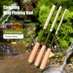 Wooden Handle Mini Tiny Object Rod Pocket Portable Small Fishing Rod, LEO 28327 1.2M, LEO 28327 1.6M, LEO 28327 2.0M – Bild 2