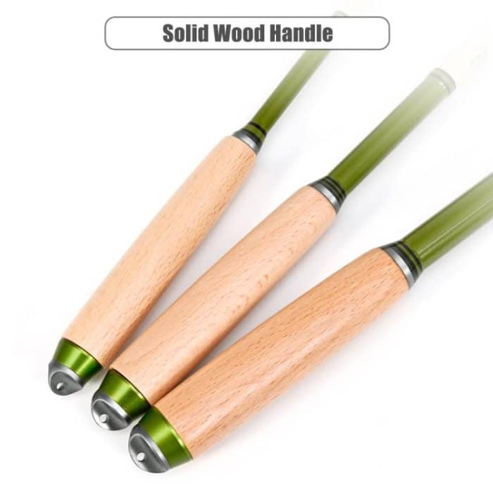 Wooden Handle Mini Tiny Object Rod Pocket Portable Small Fishing Rod, LEO 28327 1.2M, LEO 28327 1.6M, LEO 28327 2.0M – Bild 8