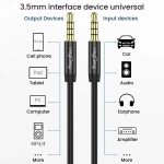 VegGieg 3.5mm Male To Male Aux Audio Cable Phone Computer Car Earphone Listening Audio Connection Cable, 1m, 2m, 3m – Bild 3