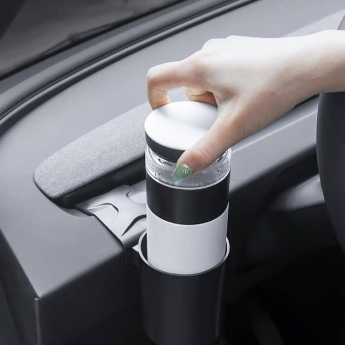 For Tesla Model 3 Car Dashboard Cup Holder Storage Mug Bracket Accessory – Bild 2