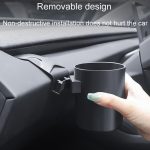 For Tesla Model 3 Car Dashboard Cup Holder Storage Mug Bracket Accessory – Bild 6
