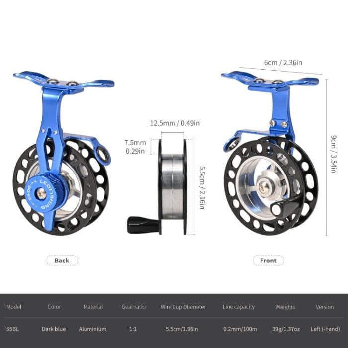 Aluminum Ice Fishing Reel Winter Fishing Reel, 28348 – Bild 8