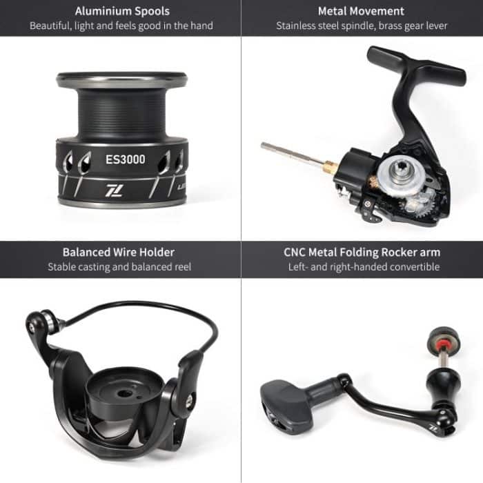 Frontier Spinning Reel Sea Fishing Road Runner Fishing Reel, LEO 28316 ES1000, LEO 28316 ES2000, LEO 28316 ES3000, LEO 28316 ES4000, LEO 28316 ES5000 – Bild 8
