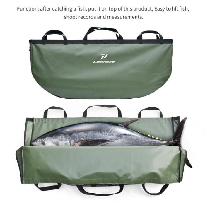 LEO 28351 Large Fish Carrying Bag 6 Handle Large Fish Carrying Pocket – Bild 4