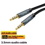 VegGieg Aux Car Audio Cable 3.5mm Male To Male Connection Cable For Phone Computer Stereo Amplifier Earphone, 1m, 2m, 3m, 5m – Bild 3