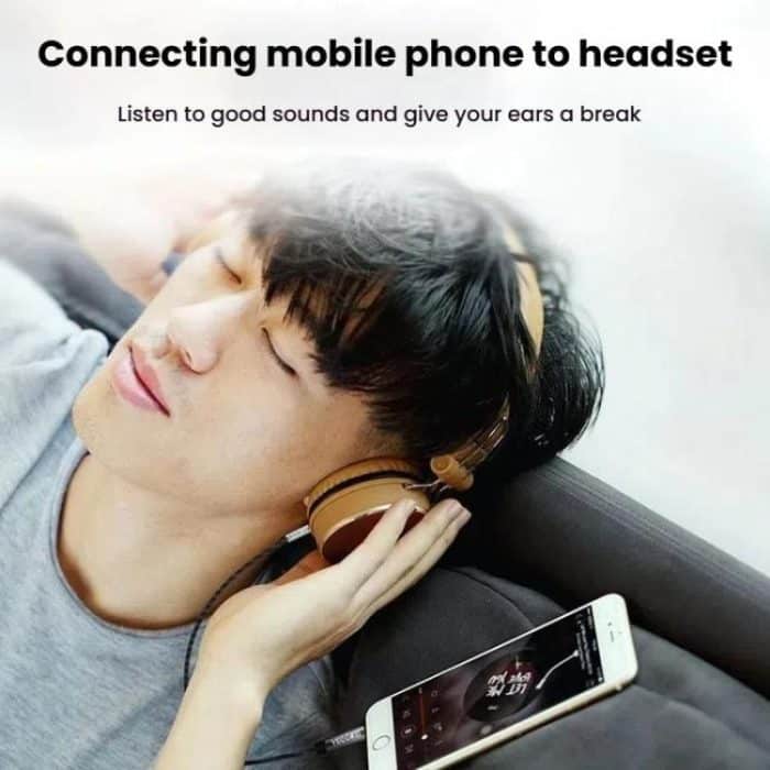 VegGieg Aux Car Audio Cable 3.5mm Male To Male Connection Cable For Phone Computer Stereo Amplifier Earphone, 1m, 2m, 3m, 5m – Bild 7