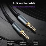 VegGieg Aux Car Audio Cable 3.5mm Male To Male Connection Cable For Phone Computer Stereo Amplifier Earphone, 1m, 2m, 3m, 5m – Bild 9
