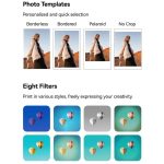 TELESIN Portable Instant Photo Printer With Magnetic Bag & Self-Adhesive Photo Paper For Travel & Memories – Bild 9