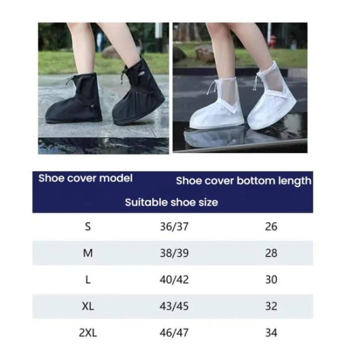 Cycling Outdoor Thick Wear-Resistant Mid-Tube Rain Boots, S 36-37, M 38-39, L 40-42, XL 43-45, XXL 46-47 – Bild 2