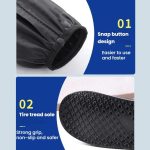 Cycling Outdoor Thick Wear-Resistant Mid-Tube Rain Boots, S 36-37, M 38-39, L 40-42, XL 43-45, XXL 46-47 – Bild 4