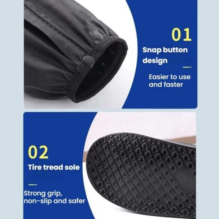 Cycling Outdoor Thick Wear-Resistant Mid-Tube Rain Boots, S 36-37, M 38-39, L 40-42, XL 43-45, XXL 46-47 – Bild 4