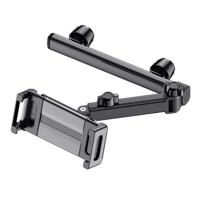 Telescopic Car Rear Pillow Phone Tablet Holder 2-section Folding Headrest Bracket, 2-Section Upgrade – Bild 1