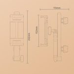 Telescopic Car Rear Pillow Phone Tablet Holder 2-section Folding Headrest Bracket, 2-Section Upgrade – Bild 8