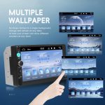 7 Zoll verdrahtetes Carplay Dual Butt MP5-Player Bluetooth Big Screen Car Center Control, Standard, Standard+12 Light Camera – Bild 3