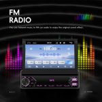 7 inch Universal Manual Retractable Screen Car MP5 Player Car Center Control All-in-One Wired Carplay, Standard, Standard+12 Light Camera – Bild 8