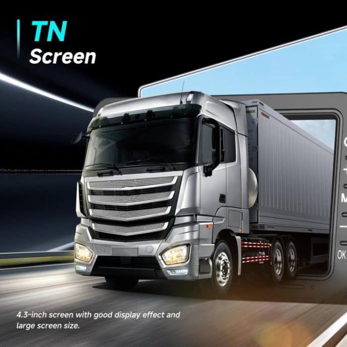 4.3 inch Digital Wireless HD 1 To 1 Reversing Display Car Center Control All-in-One Machine, With Long License Plate Holder North America, With Short License Plate Holder Europe – Bild 5