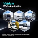 4.3 inch Digital Wireless HD 1 To 1 Reversing Display Car Center Control All-in-One Machine, With Long License Plate Holder North America, With Short License Plate Holder Europe – Bild 7