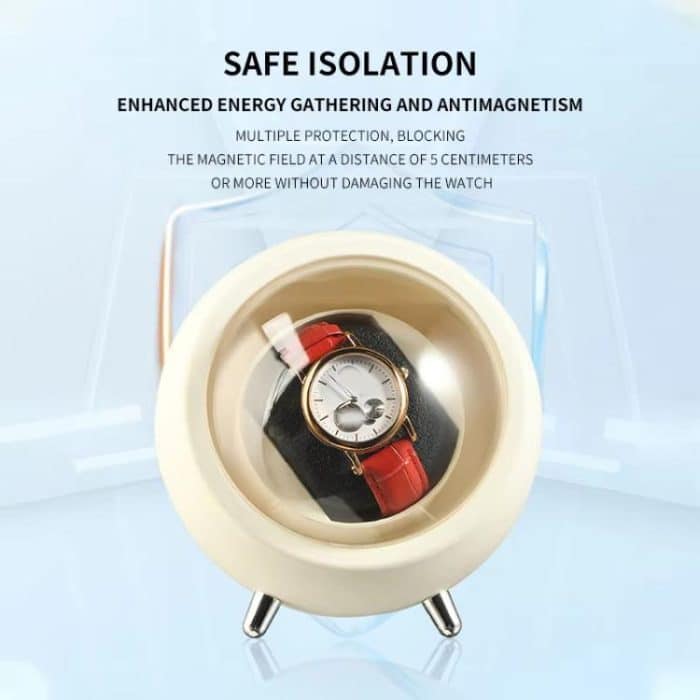 Intelligenter Uhrenbeweger mit antimagnetischem Schutz, geräuscharmer Betrieb, zwei Stromversorgungsmodi, USB/Batterie – Bild 3