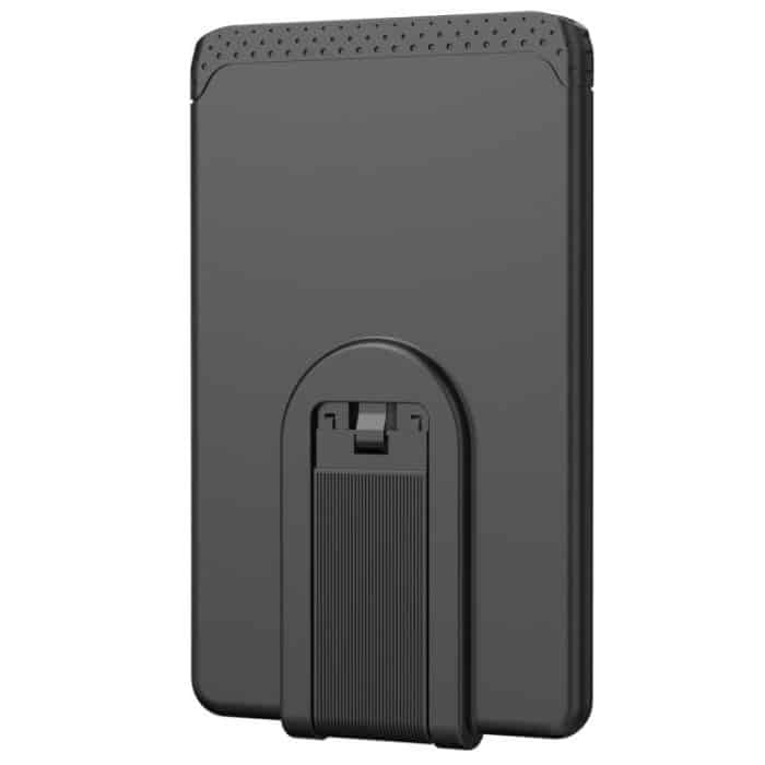 TBD0606033301A.jpg AhaStyle WG133 Adhesive Silicone Cell Phone Card Holder Phone Back Sticker Storage Bag, Adhesive With Stand – Bild 1