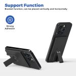 AhaStyle WG133 Adhesive Silicone Cell Phone Card Holder Phone Back Sticker Storage Bag, Adhesive With Stand – Bild 3