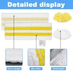 For Karcher Easyfix SC1 SC2 SC3 SC4 SC5 SV7 Steam Mop Replacement, 3pcs /Pack  Flat Mop Attachments, 3pcs /Pack Mop Pads – Bild 4
