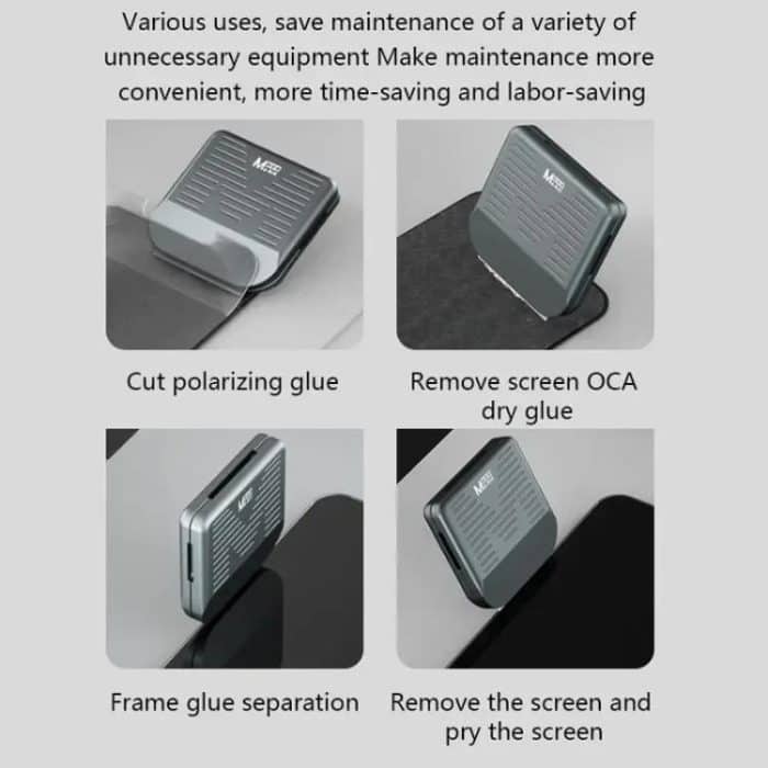 MaAnt MY-116 Magnetic Double-sided Blade Fixed Fixture Cell Phone Repair Removal Screen Shoveling Degumming Knife, MY-116 – Bild 9