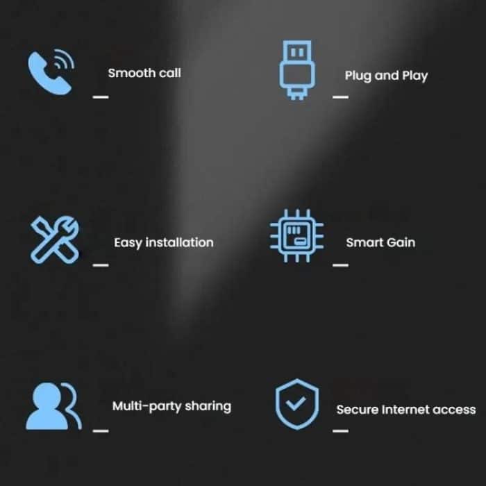 Tri-Band 900/1800/2100MHz Mobile Signal Booster - B1/B3/B8/B20 4G LTE Amplifier, Tri-Band – Bild 3