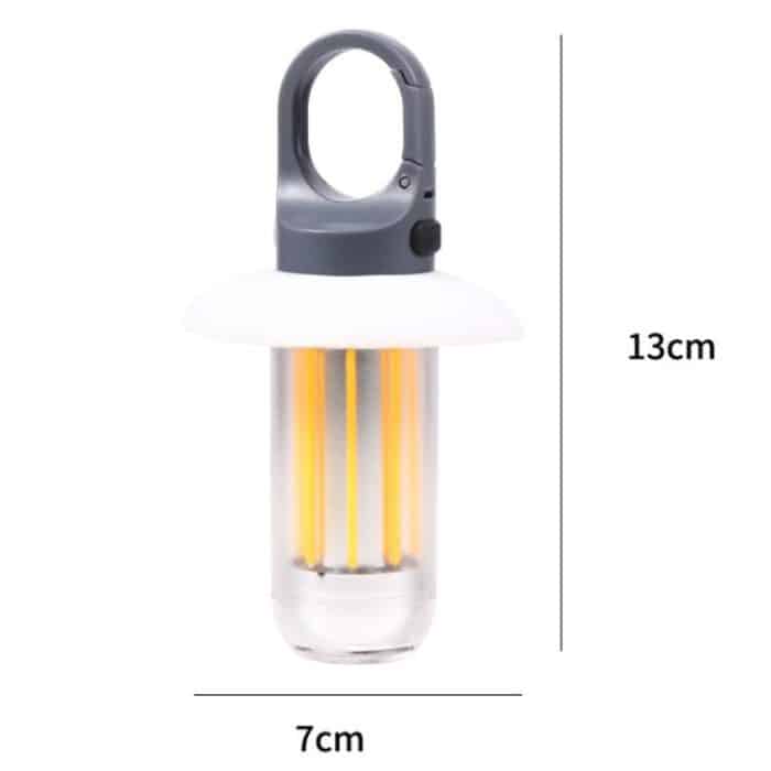 Rechargeable Dual Light Source Camping Lantern & Flashlight Warm/White Portable Outdoor Light, 8 Tungsten Filaments, 4 Tungsten Filaments – Bild 10