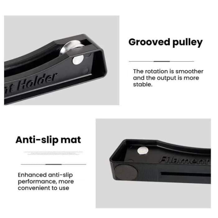 Adjustable 3D Printer Filament Holder for PLA/ABS Universal FDM Spool Rack with Anti-Tangle Design – Bild 4