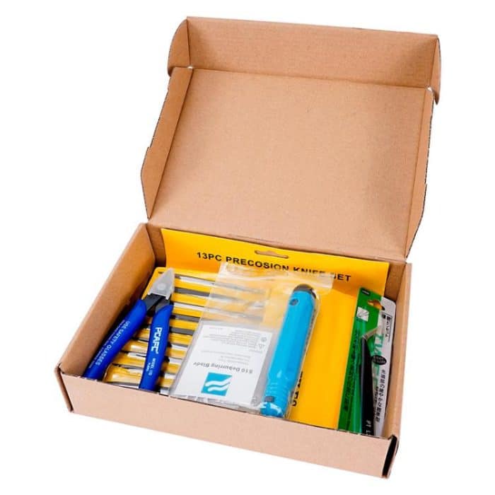 3D Printer Tool Kit Model Cleaning Tools, Carving Knife, File, Edge Trimmer & Polishing Supplies, 36 In 1 – Bild 8