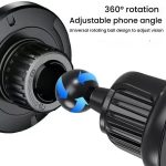 MagSafe Magnetic Holder Car Air Conditioning Vent Mount, CD Pattern Magnetic Suction Head+Triangle Hook, Mirror Magnetic Head+Triangle Hook, CD Pattern Magnetic Suction Head+Straight Hook, CD Pattern Magnetic Suction Head+Suction Cup – Bild 3