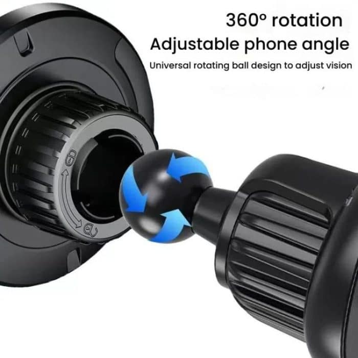 MagSafe Magnetic Holder Car Air Conditioning Vent Mount, CD Pattern Magnetic Suction Head+Triangle Hook, Mirror Magnetic Head+Triangle Hook, CD Pattern Magnetic Suction Head+Straight Hook, CD Pattern Magnetic Suction Head+Suction Cup – Bild 3