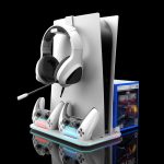 For PS5 Slim / Pro Multi-functional Cooling Stand with Controller Charging Station & Game Disc Storage Holder – Bild 5